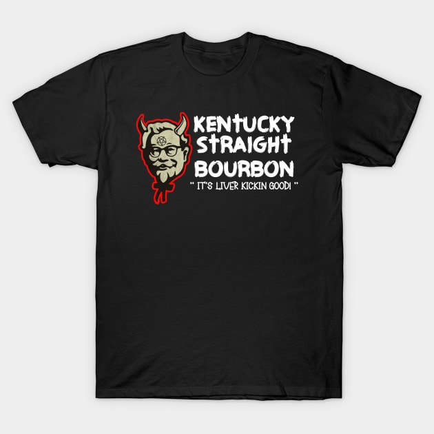 Kentucky Straight Bourbon T-Shirt by DerrickDesigner